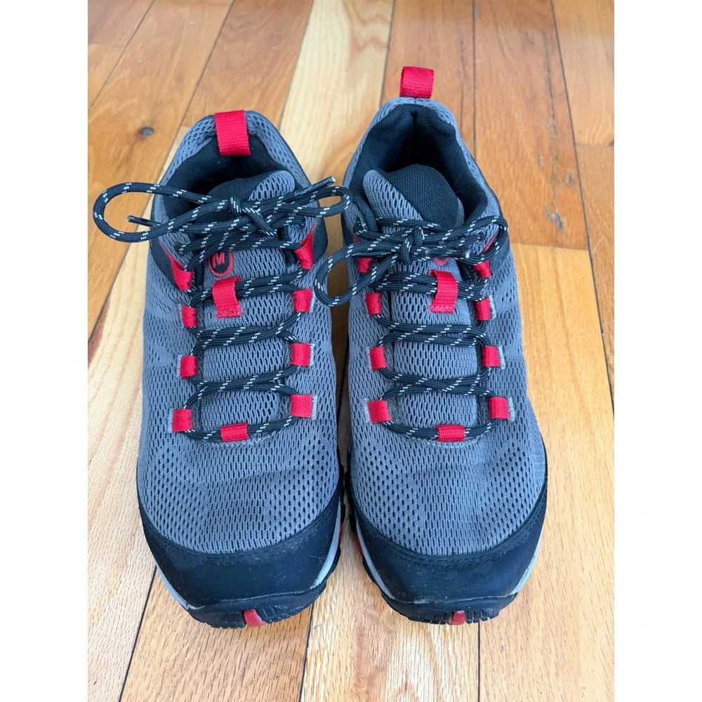 MERRELL‎ Men's Yokota 2 E-Mesh Shoes Hiking Trail Gray Size 9